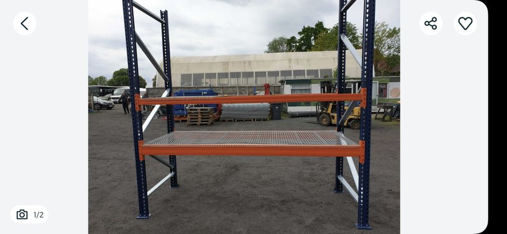 Regał paletowy magazynowy regały paletowe Sprzedaż Skup regałów !!!