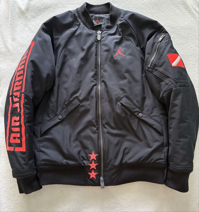 Продам чоловічий бомбер Jordan - Air Jordan Stand Collar Long Sleeve Bomber Jacket
