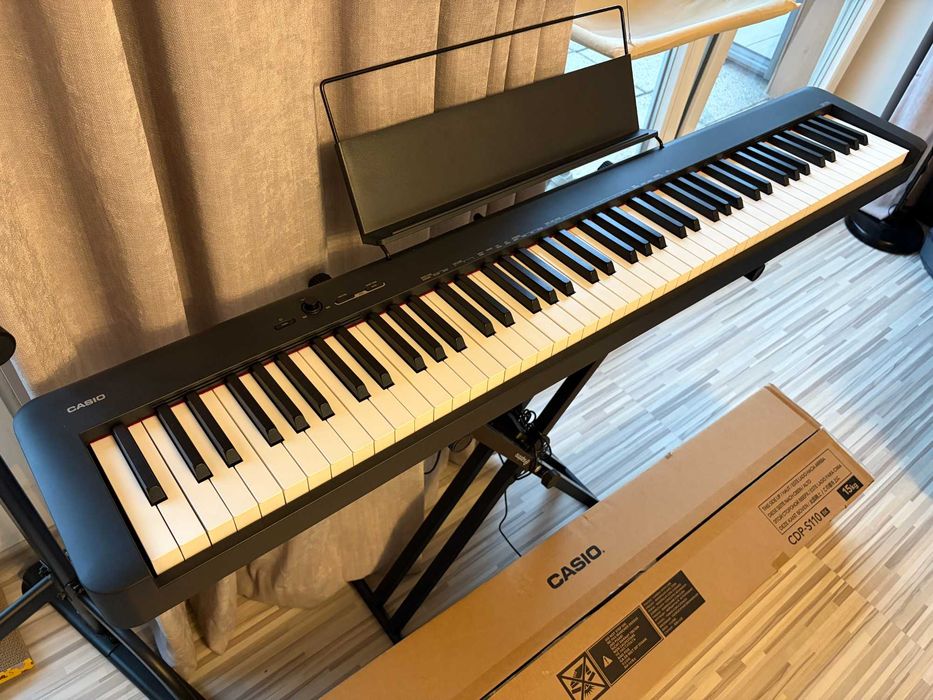 Pianino cyfrowe CASIO CDP-S110 Czarny | Gwarancja