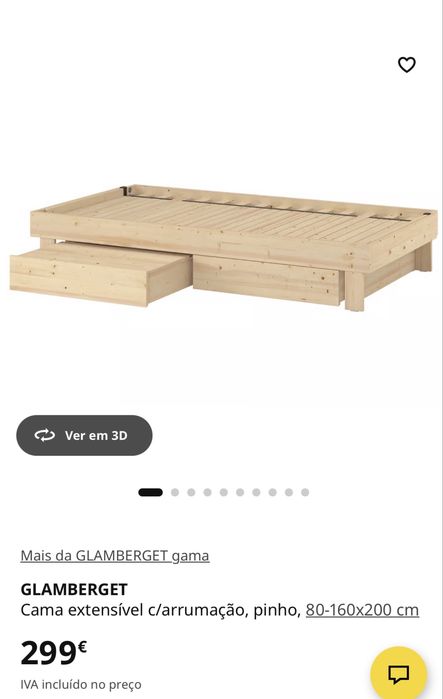 Cama de casal - Nova