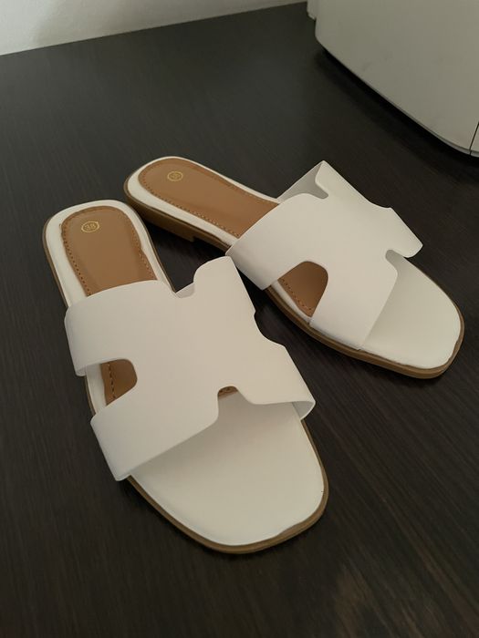 Шльопки/шльопанці під Hermes, 38 розмір