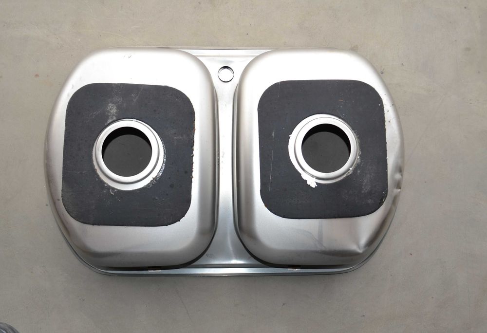 Раковина на 2 баки (уцінка)