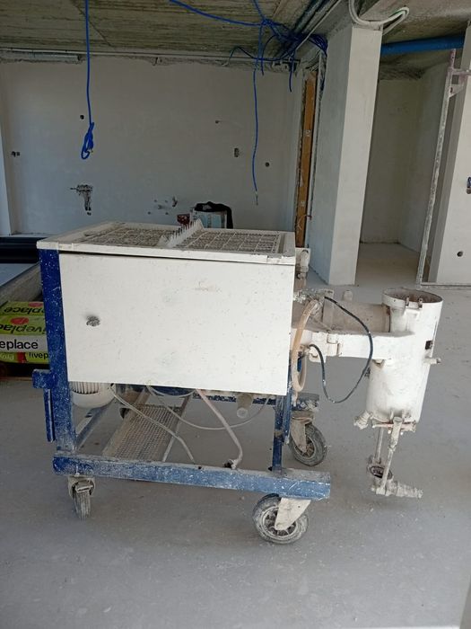 Máquina de Projeção Reboco/Argamassa -Transporte a Cargo do comprador