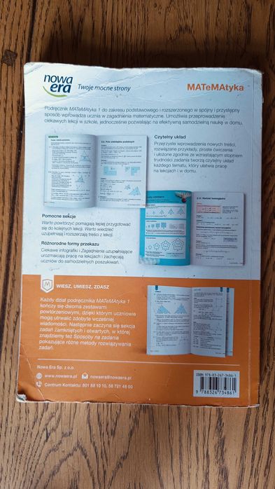 Matematyka podręcznik dla liceum ogólnokształcącego i technikum 1