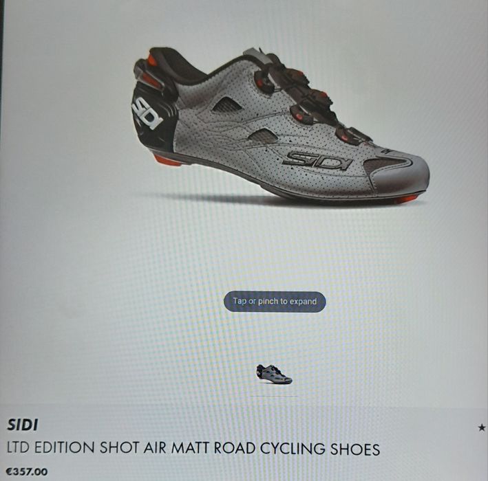 Sapatos Btt Sidi Shot Katusha Limited Edition