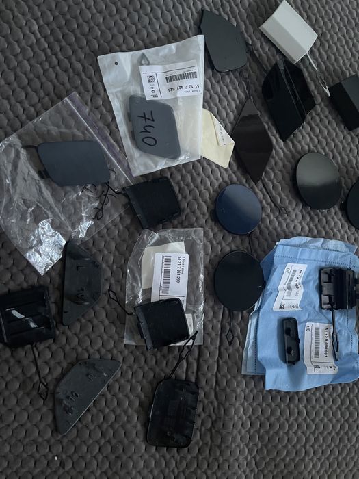 BMW Mini заглушки в бампер X5 G05 G07 G01 G02 F07 M850 730 F15