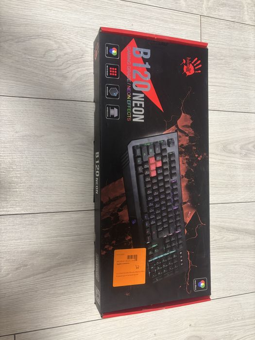 Ігрова клавіатура A4Tech Bloody B120N Black