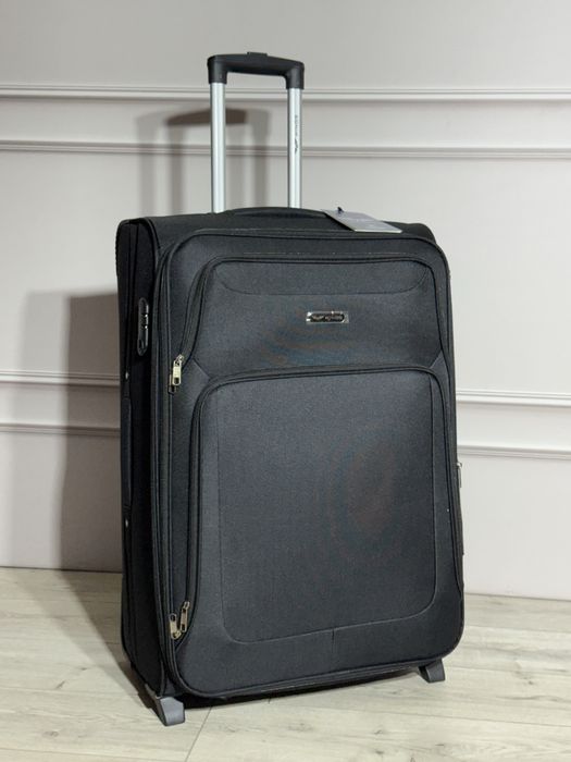 Чемодан чемоданы валіза Wings 2502  2 колеса текстиль ткань