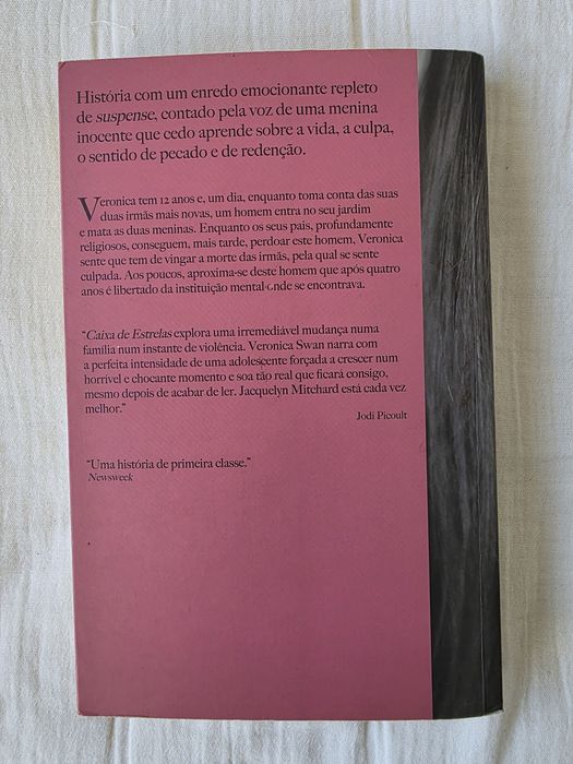 Livro "Caixa de Estrelas" de Jacquelyn Mitchard (romance / drama)