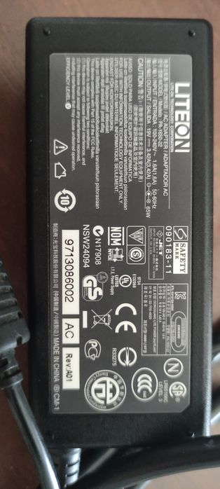 Carregador Original Acer 65W 19V 3.42A