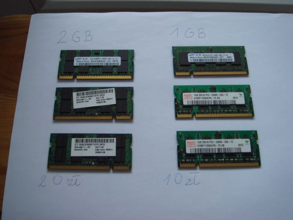 Samsung 2 GB PC2-6400s
