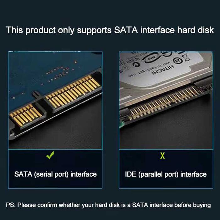 Перехідник SATA на USB для HDD та SSD. Кабель для підключення SATA