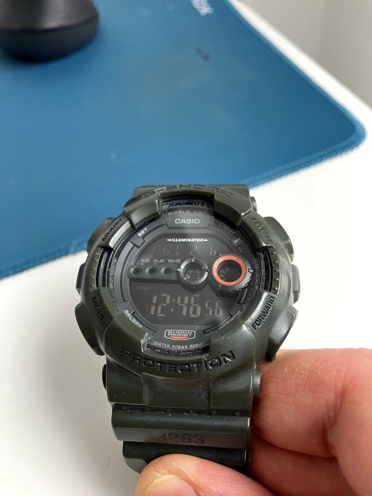 Zegarek CASIO G-SHOCK GD-100MS moduł 3263 khaki