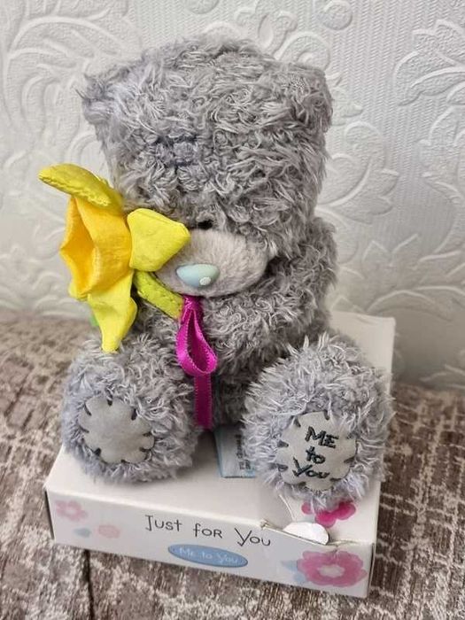 Ведмедик з квіткою Teddy Me to You Carte Blanche Greeting 13 см