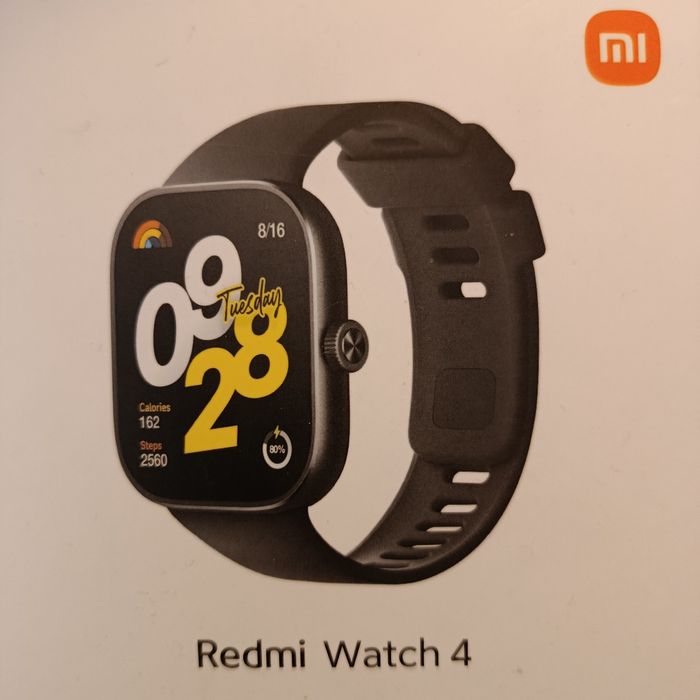 Redmi watch 4 + 2 pary pasków czarny i zielony