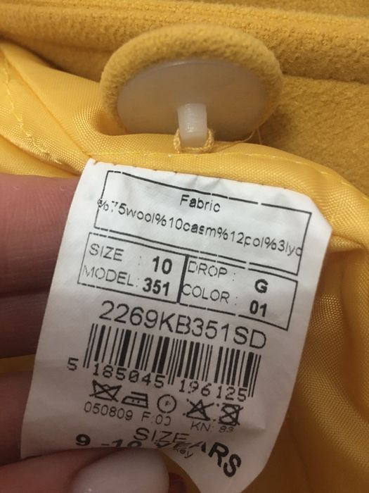 Продам пальто (плащ) , на девочку