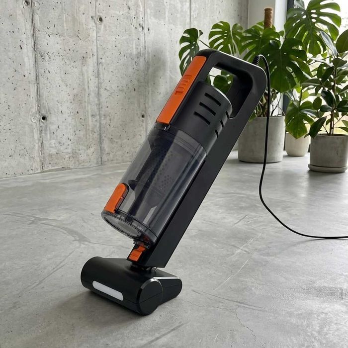 Odkurzacz ręczny 12V 100W 5500Pa turboszczotka LED metalowy filtr HEPA bezworkowy wąż i torba NOWY GWARANCJA 24M + GRATIS