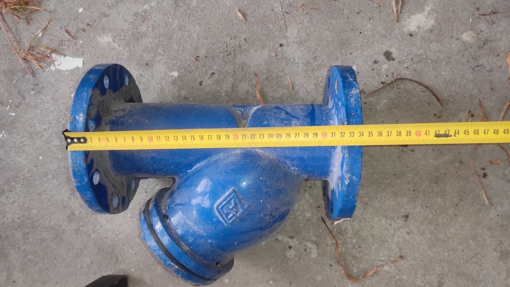 Фильтр осадочный фланцевый чугунныйpn16,100