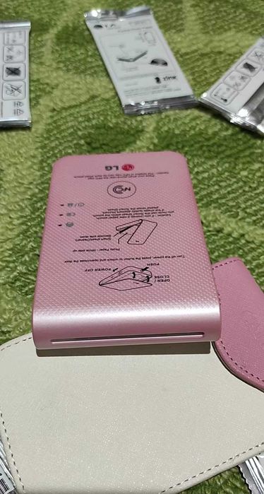 Кишеньковий принтер LG pocket photo + 11 упаковок паперу