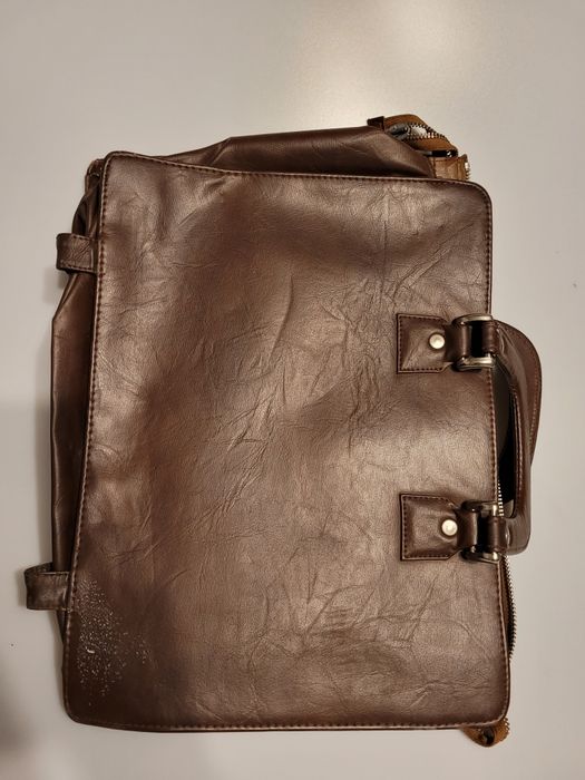 Aktówka brązowa na dokumenty