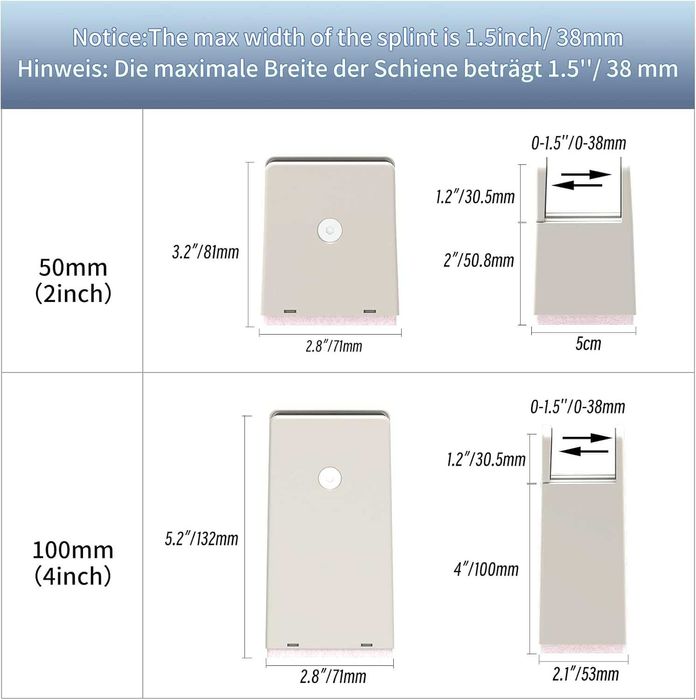 Nowe nóżki / 10cm / podnóżki/ podkładki/ mebli / sofy / stołu / A2386!