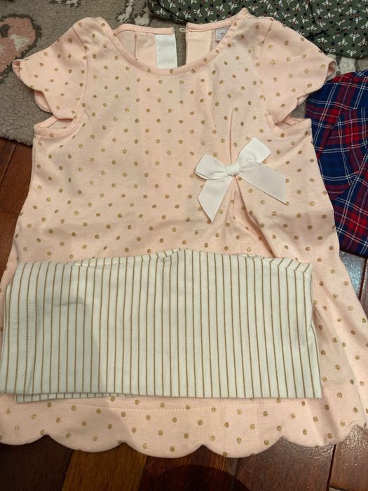 Piekne stroje dla dziewczynki 122cm