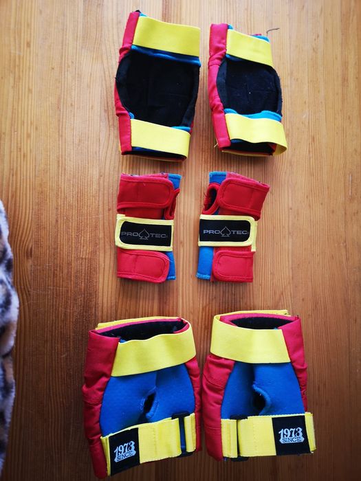 Conjunto de proteção | skate/scooter/patins | Protec | Tamanho Jovem S