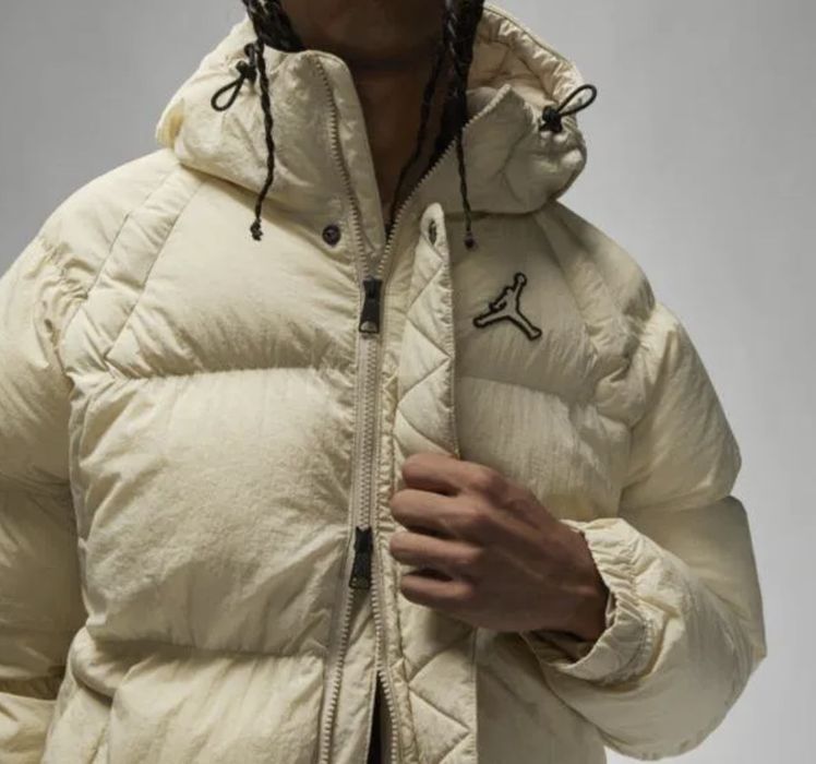 Jordan kurtka męska pikowana z kapturem rozmiar L stan bardzo dobry