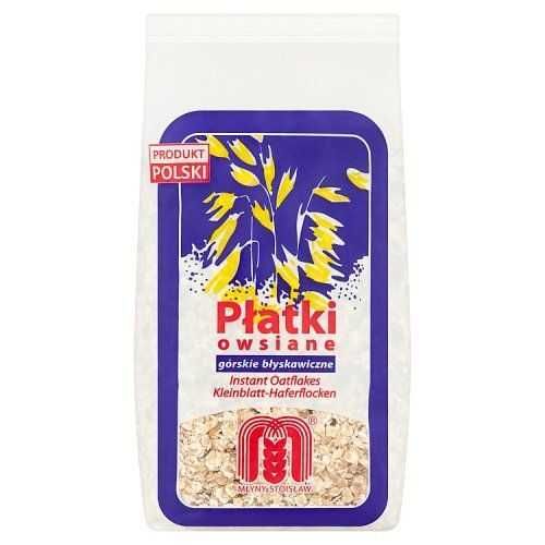 Płatki owsiane górskie błyskawiczne 500 g Młyny Stoisław