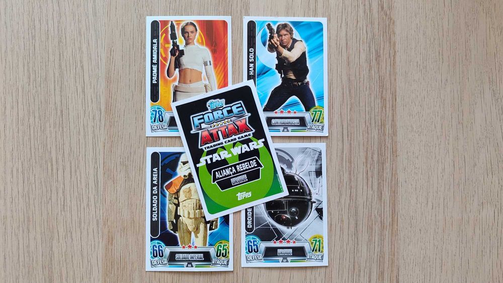 Star Wars trading card game (5 cartas)