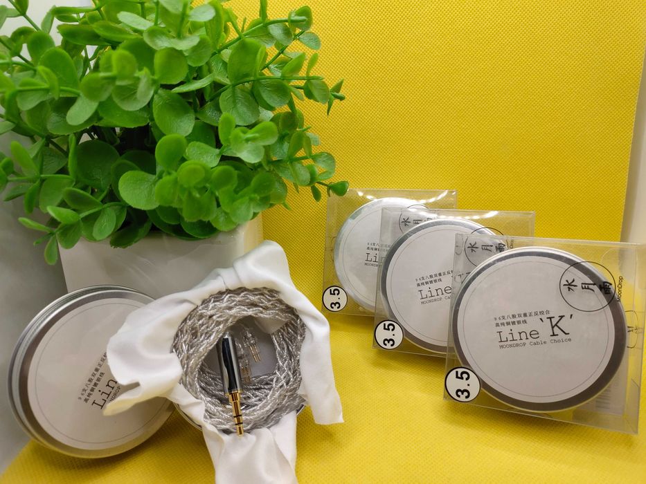 ‼️ Moondrop Line K (Jeck 3.5 2Pin 0.78) - сменный кабель для наушников