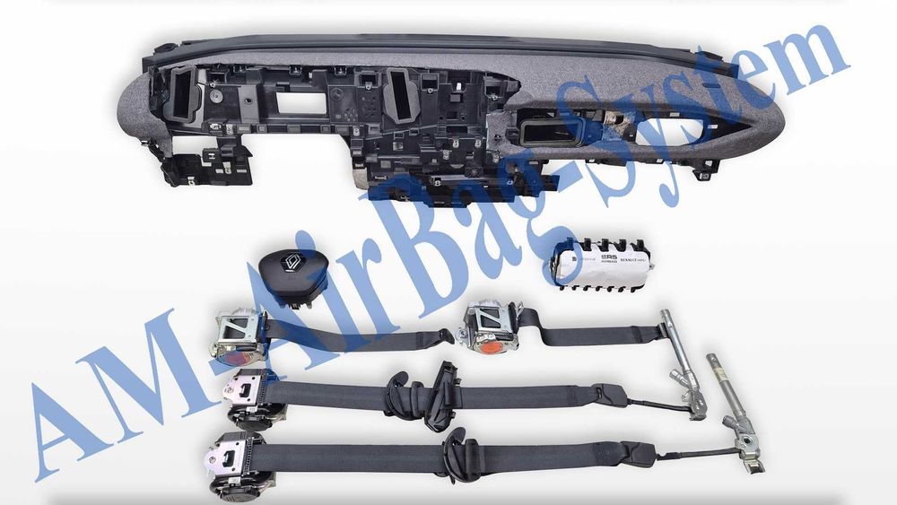Renault Megane 5 V E-Tech Deska Rozdzielcza Deski Konsola Kokpit Pulpit AirBag Pas Pasy Poduszki Regeneracja Naprawa