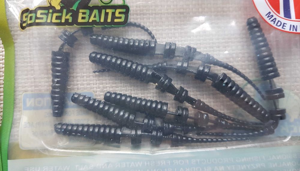 ustawić Silikonowe przynęty wędkarskie firmy *SoSick Baits.*-Norwegia