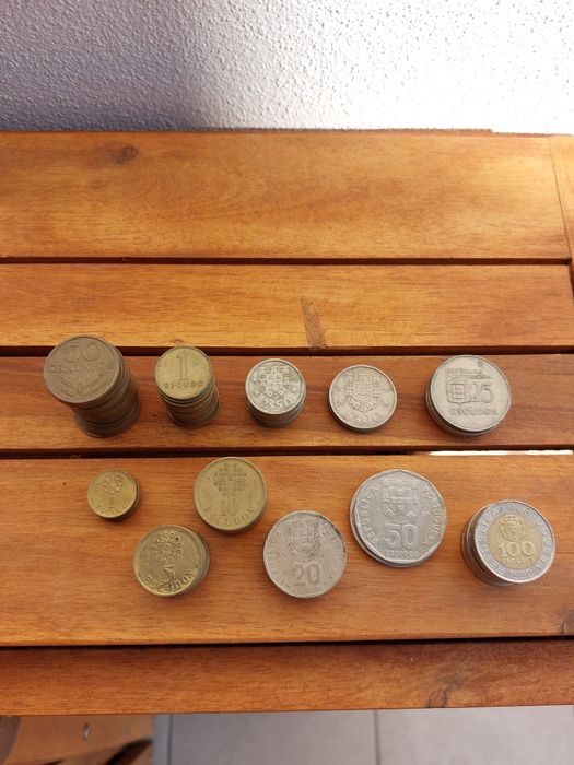 Moedas Escudo 1973 a 1998