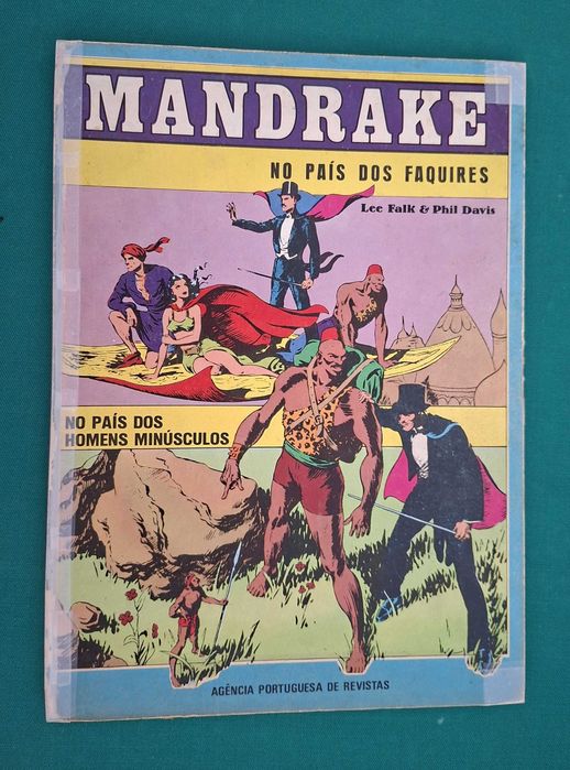 BD Mandrake No País dos Faquires, A.P.R., com defeitos impressão, 1979