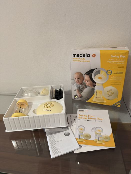 Електричний молоковідсмоктувач MEDELA Swing Flex молокоотсос помпа