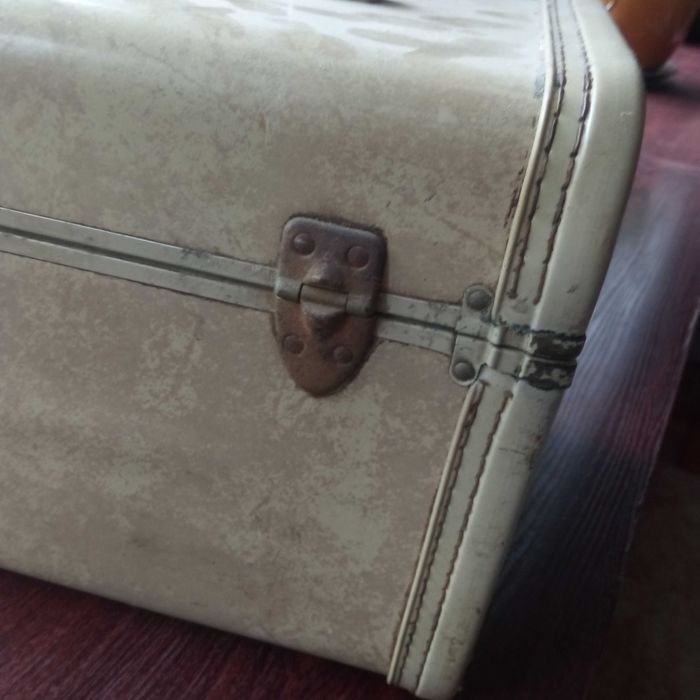 Stary kufer walizka Royal Traveller vintage antyk 1960r