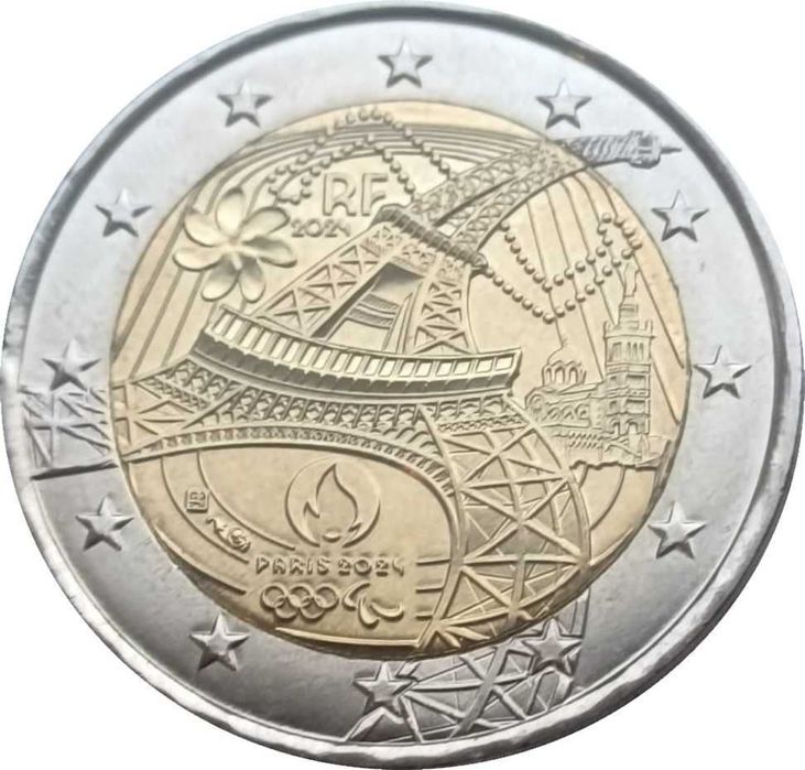 Moeda comemorativa 2 euros UNC desde €2,50