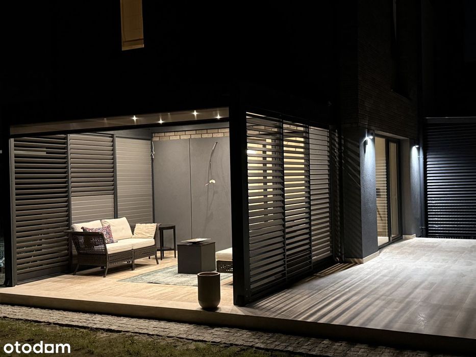 OKAZJA. NOWY DOM, taras 40m2+ Tarasola. Design, marmur, szkoly