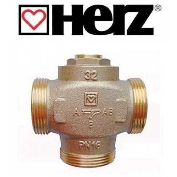 HERZ-TEPLOMIX Клапан трёхходовой термостатический DN 32 55°С