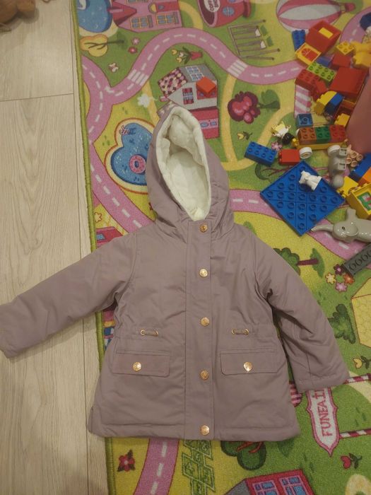 Kurteczka zimowa dziewczęca roz. 86