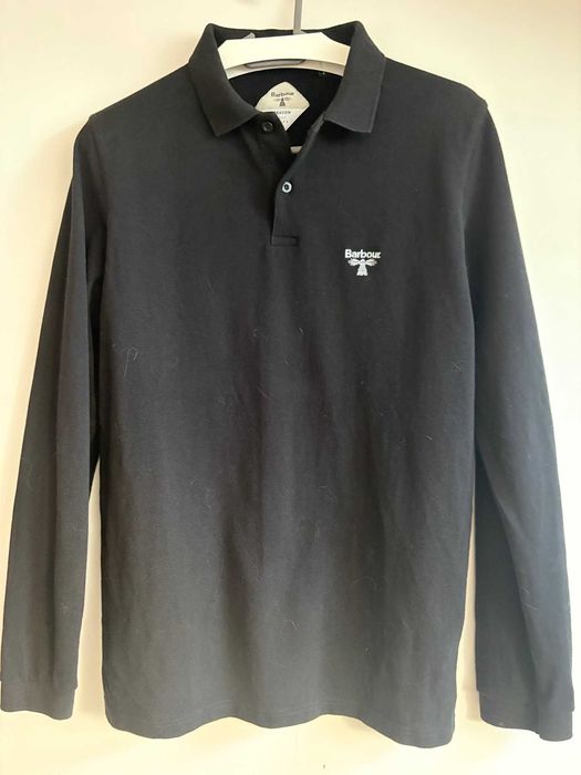 Polo Barbour Longsleeve M black