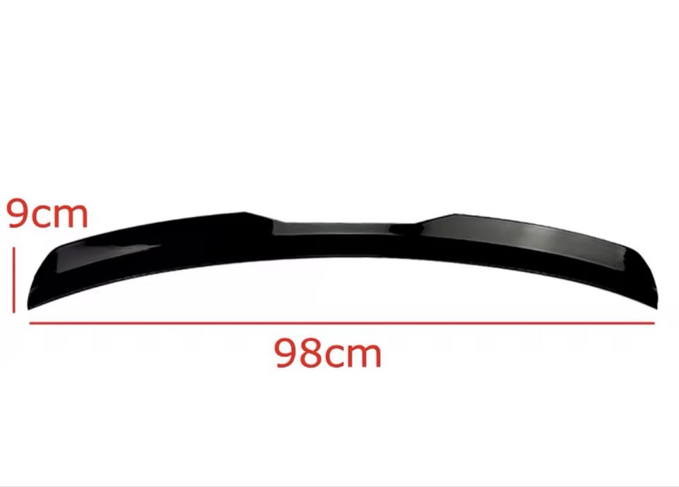 Spoiler universal Black Piano