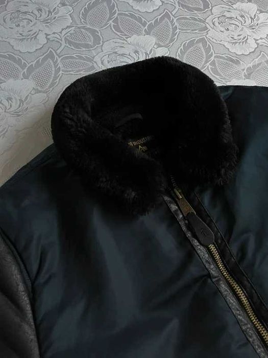 Kurtka męska zimowa bomberka pilotka Alpha Industries B-3 M unikat  L