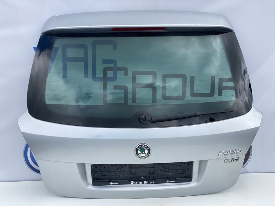 Кришка багажника шкода фабія 2 універсал, ляда задня фабія 2 хечбек