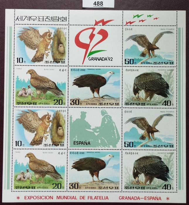 znaczki.666 / Z.36 / FAUNA / 10 walorów
