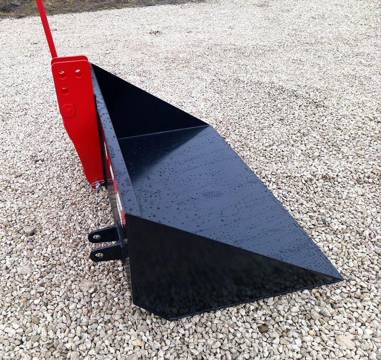 Łycha łyżka szufla z kiprem na tylni TUZ do ciągników i minitraktorków