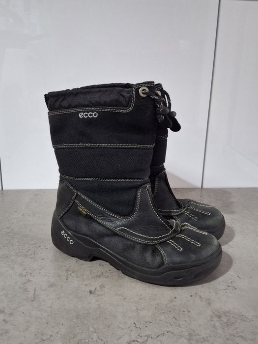 ECCO kozaki 35 czarne śniegowce