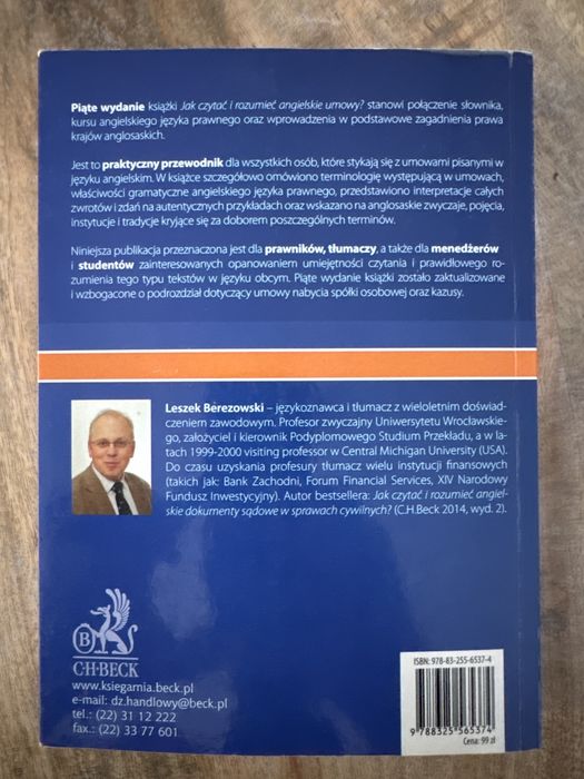 Jak czytać i rozumieć angielskie umowy? Wyd. 5,