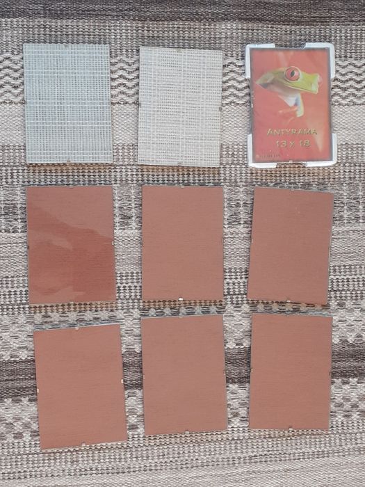 9 sztuk mała antyrama 13 x 18 cm